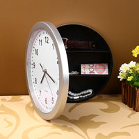 Hidden Secret Storage Wall Clock-Wall Clocks-Golonzo