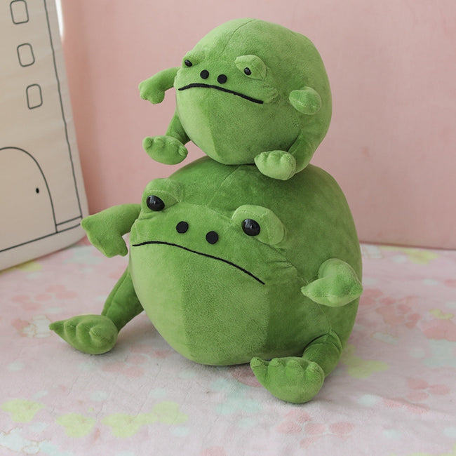 20/32cm Funny Plush Frog Pillow Stuffed Animal-Stuffed Animals-Golonzo
