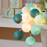 Holy Chirstmas Light-Cotton Ball (20 pcs )-Lighting Strings-Golonzo