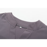 Women Chiffon Blouses V-Neck Shirt-Shirts & Tops-Golonzo
