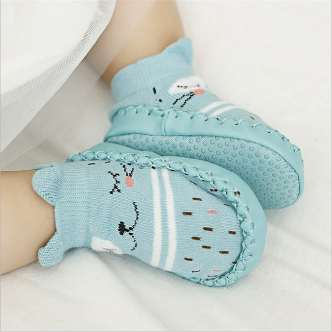Baby Socks With Rubber Soles - Anti Slip Soft Sole Sock-Socks-Golonzo