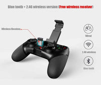 Gaming Bluetooth 2.4G Wireless Controller Joystick For Android Tablet PC-Game Controllers-Golonzo