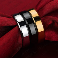 Titanium Steel Rings Set-ring-Golonzo