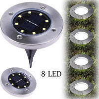Solar Powered Floor Path LED Light (1pcs)-LED light Bulbs-Golonzo