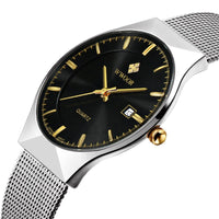 Ultra Thin Fashion Male Business Wristwatch-Quartz Watches-Golonzo
