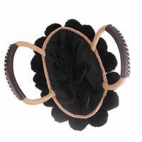 Tassel Decoration Straw Bag-Handbags-Golonzo