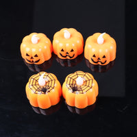 Pumpkin Candle Lights Halloween Decoration Lights Warm White Halloween-Candle-Golonzo