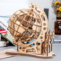 Globe DIY assembled creative 3D toy wooden mechanical-Toys-Golonzo