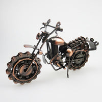 Iron Ornaments Metal Crafts Antique Home Decoration Motorcycle Model-Toys-Golonzo