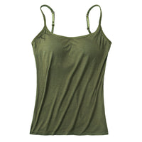 Women Camisole With Built-in Bra-Bras-Golonzo