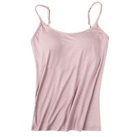 Women Camisole With Built-in Bra-Bras-Golonzo