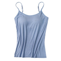 Women Camisole With Built-in Bra-Bras-Golonzo