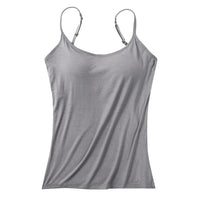 Women Camisole With Built-in Bra-Bras-Golonzo
