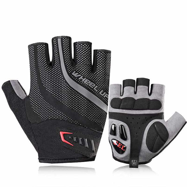 Gel Half Finger Cycling Gloves - Shockproof Breathable-Gloves & Mittens-Golonzo