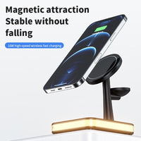 MAGNETIC WIRELESS CHARGER STAND DOCK-Wireless Chargers-Golonzo