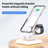 MAGNETIC WIRELESS CHARGER STAND DOCK-Wireless Chargers-Golonzo