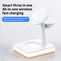 MAGNETIC WIRELESS CHARGER STAND DOCK-Wireless Chargers-Golonzo