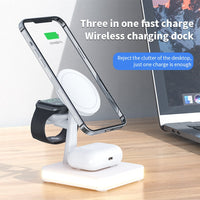 MAGNETIC WIRELESS CHARGER STAND DOCK-Wireless Chargers-Golonzo
