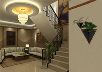 Innovative Hanging Planter Vase Geometric Wall Decor Container Succulent Plants-vase-Golonzo