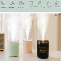 Ultrasonic Mist Humidifier - Romantic Soft Light-Humidifier-Golonzo