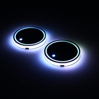 Universal Led Car Cup Holder - 2Pcs-Coffee and Tea Cups-Golonzo