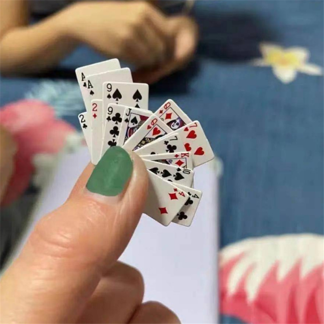 Mini Poker Cards - Cute Miniature Game-Toys-Golonzo