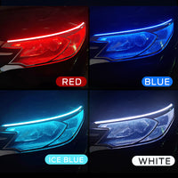 LED Car Daytime Running Light - Light Turn Signal to Yellow Light 2pcs-Car-Golonzo
