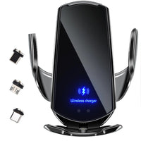 30W Car Wireless Magnetic Automatic Charger-Power Adapters & Chargers-Golonzo