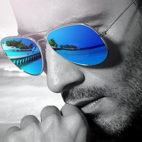 Pilot Sunglasses Classic Polarized Mirror Lens-Sunglasses-Golonzo