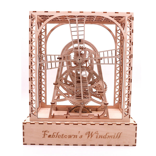 3D Fairytale Windmill Wooden Mechanical Puzzles DIY-Toys-Golonzo