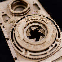 Old Time Camera Model Creative Mechanical Puzzles DIY-Toys-Golonzo