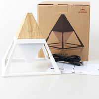 Mini Art Deco Waterproof Pyramid LED Lamp-Desk Lamps-Golonzo