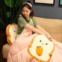 40x40cm Lovely Bread Plush Pillow-Home-Golonzo