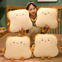 40x40cm Lovely Bread Plush Pillow-Home-Golonzo