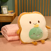40x40cm Lovely Bread Plush Pillow-Home-Golonzo