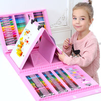 42-208pcs Children Art Watercolor Pencil Set-Art & Drawing Toys-Golonzo