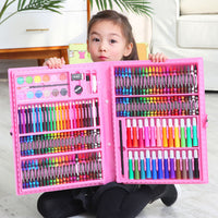 42-208pcs Children Art Watercolor Pencil Set-Art & Drawing Toys-Golonzo