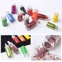 Nail Glitter Powder Case Set-Sequins & Glitter-Golonzo