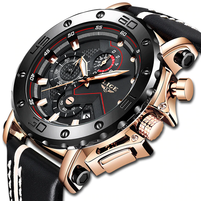 Mens Luxury Watches - Fashion Waterproof Quartz Watch-Watch-Golonzo