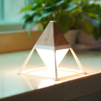 Mini Art Deco Waterproof Pyramid LED Lamp-Desk Lamps-Golonzo