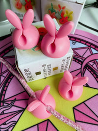 Pink Bunny Ear Cable Holder 4Pcs-Home-Golonzo