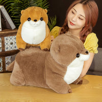 Standing Otter Doll Plush Stuffed Animal-Golonzo