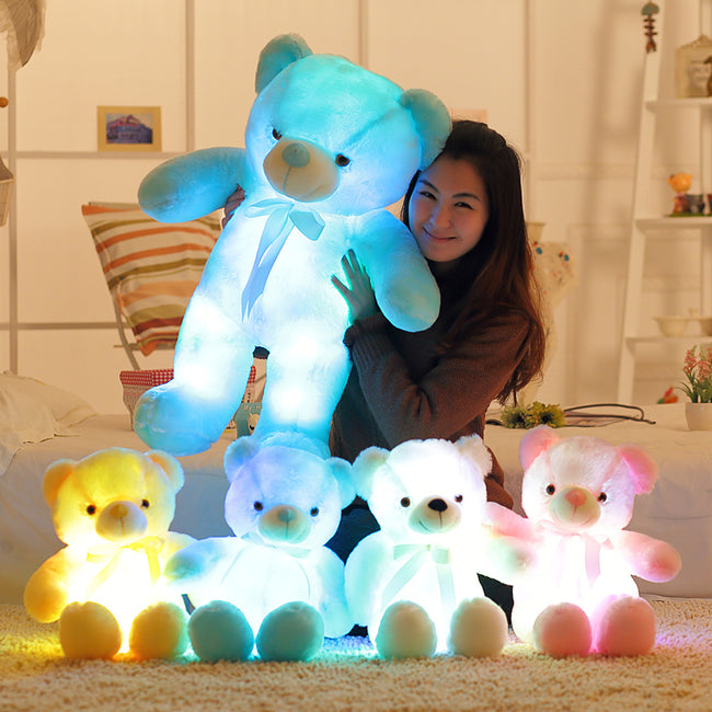 Light Up LED Teddy Bear-Dolls-Golonzo