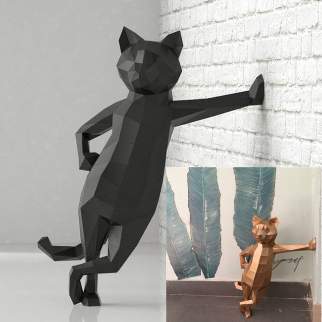 Cat 3D DIY Manual Creative Home Decorations-Puzzles-Golonzo