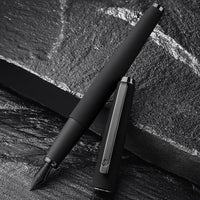 Titanium Black Fountain Pen-Pens-Golonzo