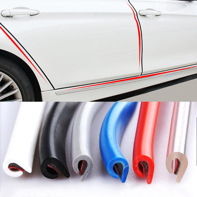 Car Door trips Rubber Edge Protective Strips Side Doors Moldings Adhesive Scratch Protector Vehicle For Cars Auto-Styling Mouldings-Golonzo
