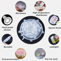 Silicone Food Wrap Stretch Vacuum Seal Wrap Kitchen-Kitchen Slicers-Golonzo