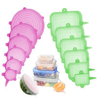 Silicone Food Wrap Stretch Vacuum Seal Wrap Kitchen-Kitchen Slicers-Golonzo