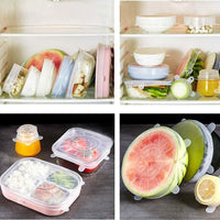 Silicone Food Wrap Stretch Vacuum Seal Wrap Kitchen-Kitchen Slicers-Golonzo