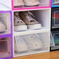 Transparent Shoes Box 6pcs - For Shoes Storage-Shoe Racks & Organizers-Golonzo